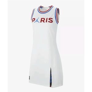 Nike Jordan PSG Paris Saint Germain White Dress